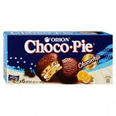 შოკოლადის ბისკვიტი Choco Pie Chocochip ფორთხოლის გემო 30გრ 6 ცალიანი