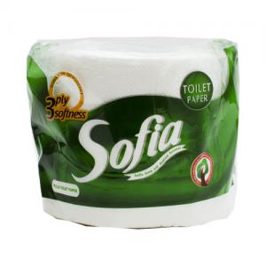 ტუალეტის ქაღალდი სოფია (3 ფენა) 1ც